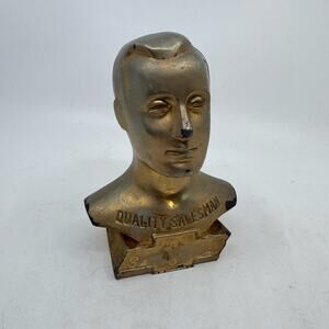 Vintage 1960's CHEVROLET Quality Salesman Award Bust